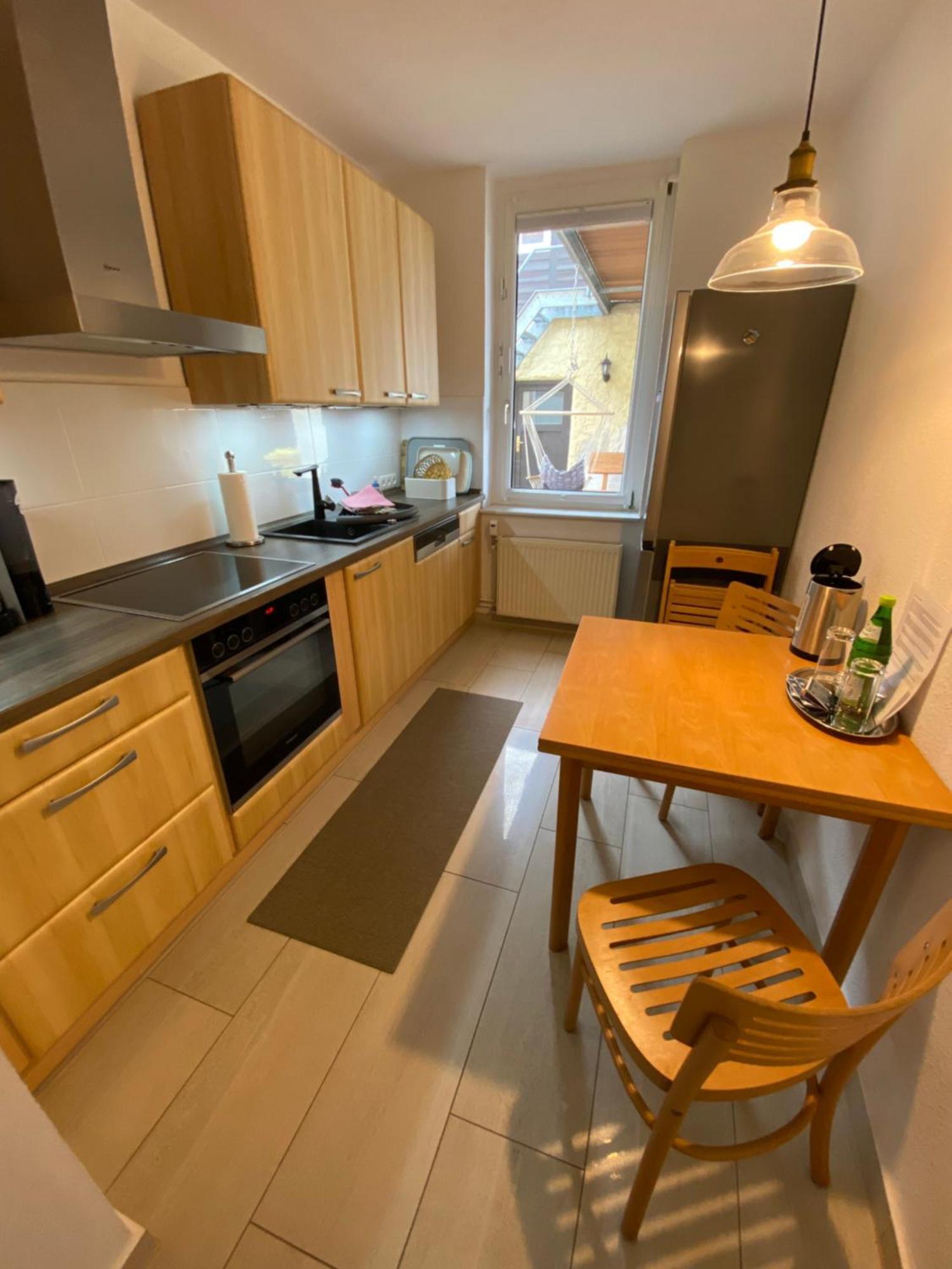 Ferienwohnung Am Anger แวร์นิกโกโรเดอ ภายนอก รูปภาพ